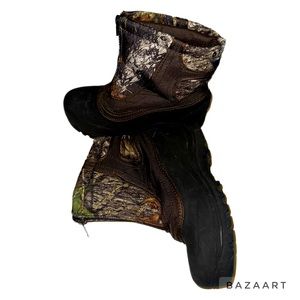 Itasca Boys Zip front Snow boot | Big Boy size 3 | GUC